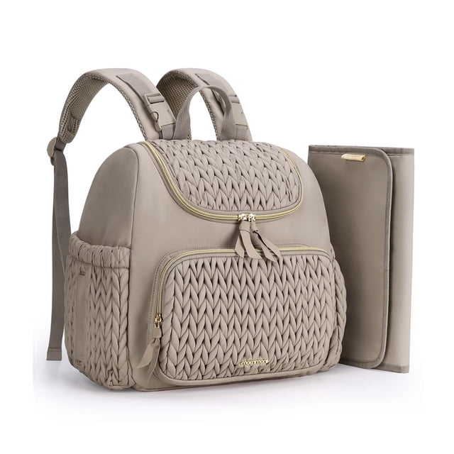 Bolsa de pañales mommore, pequeña, con cambiador
