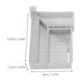 thumbnail image 2 of FUTUREORYY 2 Sets Corner Desk Connector ABS Grey Corner Joint Bracket for Stability Enhancement, 2 of 8