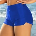 thumbnail image 3 of Women's Solid Color Board Shorts Sporty Swim Shorts Trunks Swimsuit Bottoms, 3 of 6