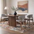 thumbnail image 2 of KUETH 5x7 Area Rug Machine Washable Rug, Modern Abstract Desert Blue, Non-Slip Soft Low Pile for Living Room Bedroom, Dining Room, 2 of 9