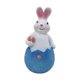 thumbnail image 4 of Decoración de huevo de conejo de Pascua Figura de conejo de Pascua Decoraciones de primavera para fiesta Azul, 4 of 9