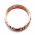 thumbnail image 2 of Solid Bare Copper Wire Round, Bright, Dead Soft & Half Hard 25 Feet, Choose from 10 to 30 Gauge, 2 of 2