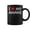 Black, variant on I Love My Amani First Name Red Heart Coffee Mugs