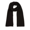 thumbnail image 2 of Free Assembly Women's Cozy Yarn Winter Beanie and Scarf Set, 2-Piece, Black, 2 of 3