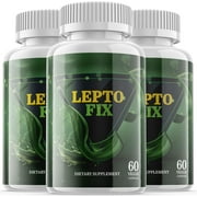 (3 Pack) Leptofix - Keto Weight Loss Formula - Energy & Focus Boosting Dietary Supplements for Weight Management & Metabolism - Advanced Fat Burn Raspberry Ketones Pills - 180 Capsules