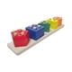 thumbnail image 3 of Clasificador de formas de madera, juguete que hace juego Montessori, bloques de reconocimiento de colores para niños de 1 a 3 años, niñas y bebés Estilo B, 3 of 9
