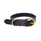 thumbnail image 1 of Collar de cuero enrollado para perro, collar de cuerda redondo duradero, adecuado para perros pequeños y medianos., 1 of 5