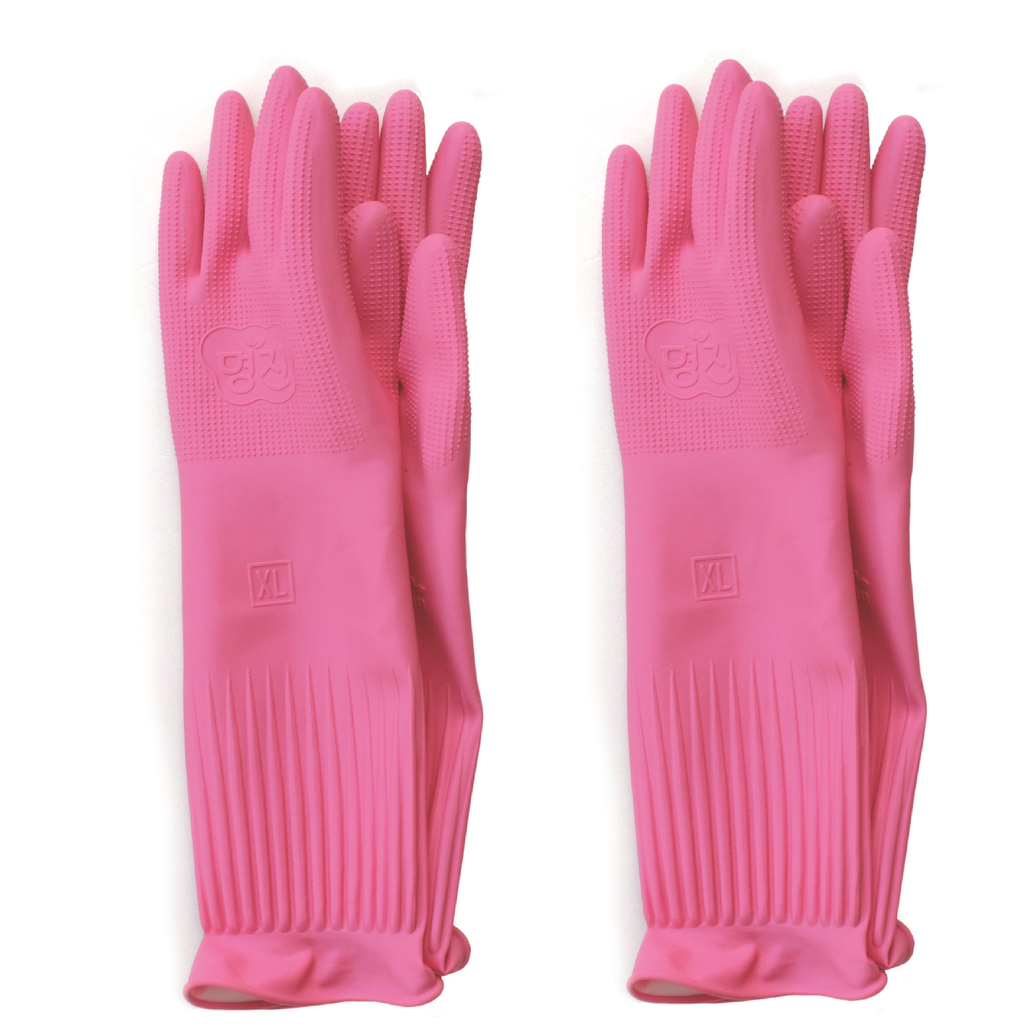 Myungjin (2 Pairs) Reusable Waterproof Household Dishwashing NonSlip