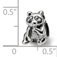 thumbnail image 4 of 925 Sterling Silver Charm For Bracelet Racoon Bead Animal, 4 of 8