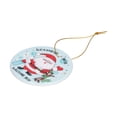 thumbnail image 3 of Colgante para árbol de Navidad, colgante para árbol de Navidad, suministros navideños redondos, colgante de cerámica para árbol de Navidad optimizado para la excelencia, 3 of 8