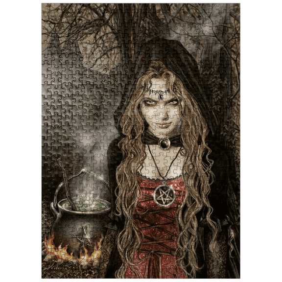MyPuzzle - Witch - Victoria Francés - Favole - Premium 500 Piece Jigsaw Puzzle for Adults