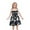 1-Black2149, variant on Kiijoy Girls Floral Beach Strappy Dress Lightweight Summer Dress with Adjustable Ties, Sizes 1-6