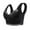 Black, variant on WTXUE Women Bras | Full Coverage Push-up Wirefree Women Gather Large Size Lace Wirefree Ring to Fix One Cup Seamless Sleep Bra | 1 X Womens Bra Black L