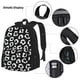 thumbnail image 3 of Disketp Black Leopard Mochila Estampada de Gran Capacidad con Lonchera y Estuche, Set de 3 Piezas para Estudiantes, 3 of 7