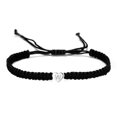 thumbnail image 1 of Trayknick Couple Bracelet Heart Shape Braided Rope Adjustable Stretchy All-match Decorative Gifts 26 Letters Initial Charms Bracelet Jewelry for Valentines Day, 1 of 13