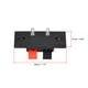 thumbnail image 2 of Conector de terminal de altavoz de resorte de 2 vías, clip de liberación push, bloques de terminales de cable de audio negro rojo WP2-3, 2Pcs, 2 of 3