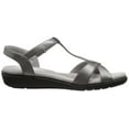 thumbnail image 6 of Grasshoppers Women's Rose Flat Sandal,Pewter,11 M US, 6 of 8
