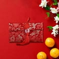 thumbnail image 1 of Sobre Rojo BLESIY Bolsa Hong Bao Año Nuevo Lunar Estilo A Horizontal, 1 of 8