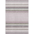 thumbnail image 2 of Addison Rugs Mayfield Premium Machine Washable Transitional Stripes Blush Rectangle Rug, 5' x 7'6", 2 of 6