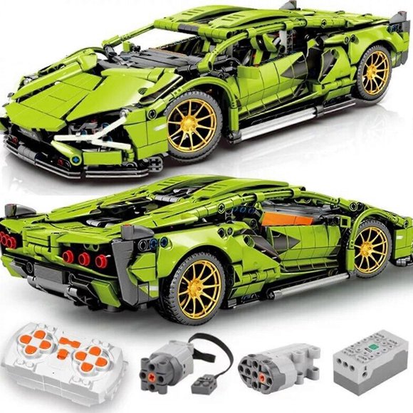 Mini Sports Car MOC Building Blocks and Construction Toy, Adult Collectible Model Cars Set to Build, 1:14 Scale Sports Car Model