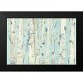 thumbnail image 2 of Day, Kellie 18x13 Black Modern Framed Museum Art Print Titled - Far From Blue III Gold Leaves, 2 of 5