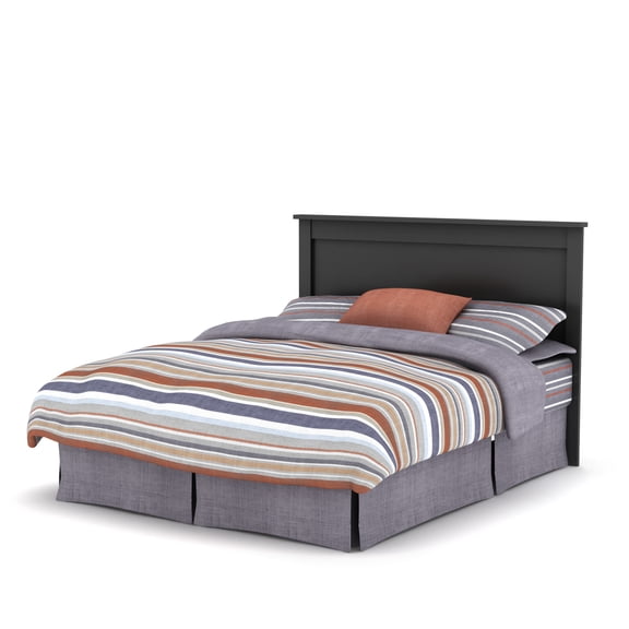 HomeStock Southwestern Sanctuary Headboard, Transitional Style with Clean Lines in Black Finish, Perfectly Blends with Any Bedroom Decor for an Elegant Touch