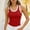 Red, variant on MAFYTYTPR Women's Ribbed U-Neck Contrast Trim Fitted Tank Tops Spring Summer Casual Cami for Everyday Wear 1PC S-XXL