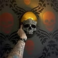thumbnail image 3 of Wall Candle Holder Horror Skeleton Candle Holder For  Party Decoration, 3 of 8
