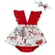 thumbnail image 1 of Vestido de bola de nieve de alce navideño de encaje navideño para niños, 1 of 5