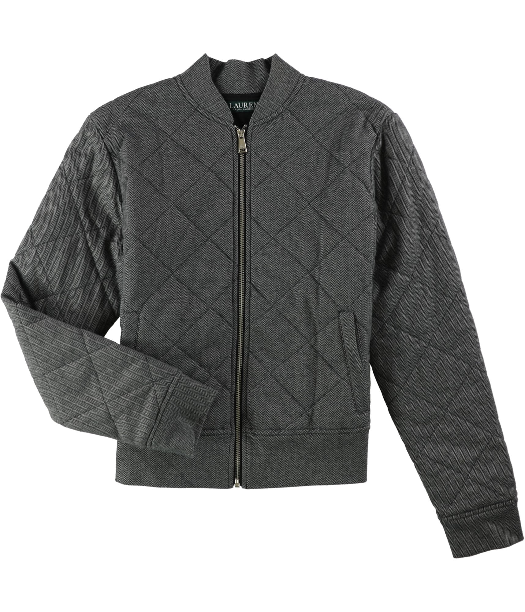 ralph lauren quilted bomber jacket womens