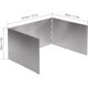 thumbnail image 3 of Nvzi Parabrisas para estufa de exterior Parabrisas para cocina de camping Parabrisas para estufa de camping plegable Parabrisas para estufa de camping, 3 of 5