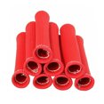 thumbnail image 2 of 8PC CAR RED HIGH HEAT SHIELD ENGINE SPARK PLUG WIRE BOOT PROTECTOR SLEEVE COVER, 2 of 4