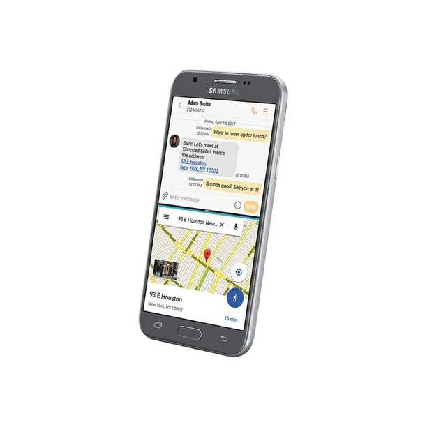 Samsung Galaxy J3 16gb Silver At T Walmart Com Walmart Com