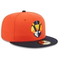 thumbnail image 3 of Men's New Era Orange Las Vegas Aviators Authentic Collection Alternate Logo 59FIFTY Fitted Hat, 3 of 5