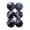 Dark Blue, variant on Xmas Silk Thread 6Pcs 6CM Sequin Baubles With Hooks And Strings For Xmas Wedding Party Holiday DIY Hanging Glam Decorations for Home Ornament String Loops Large Beads for Crafts Light Sticks for