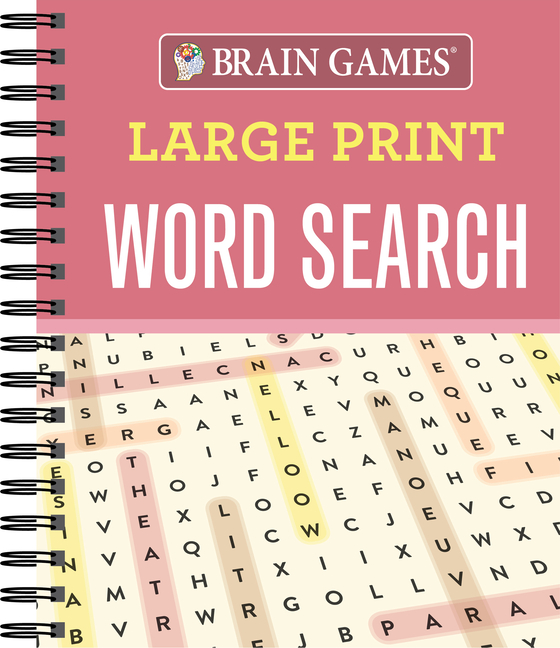 Brain Games Brain Games Large Print Word Search Other Walmart