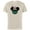 Natural, variant on Mickey Mouse Logo Oktoberfest German Hat & Lederhosen - Short Sleeve Cotton T-Shirt for Adults - Customized-Charcoal