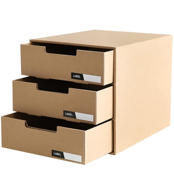 GOOHOCHY Cajón organizador de archivos, cajón para documentos, caja de papel de escritorio, archivos de oficina, soporte para libros, archivador