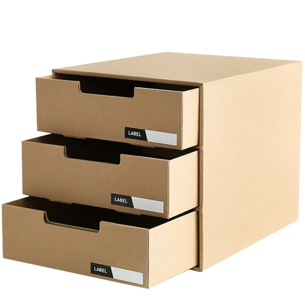 Caja de archivos de papel, cajón, organizador de archivos, organizador de documentos de escritorio, organizador de archivos, soporte para documentos