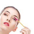 thumbnail image 5 of 300 Pack Mascara Wands Bulk Disposable Eyelash Brushes for Extensions Upgrade Eye Lash Wand Makeup Tool Kit, Gold/ Rose, 5 of 5