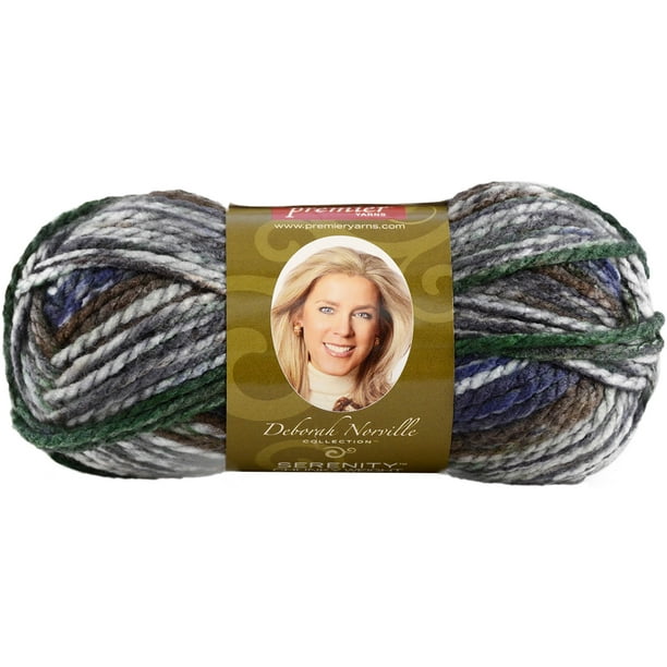 Deborah Norville Collection Serenity Chunky Variegated Yarn Walmart