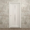 thumbnail image 3 of Sliding Pocket Door 18 x 96 inches | Ego 5014 Painted White Oak | Kit Rail Hardware | Solid Wood Interior Bedroom Modern Doors, 3 of 5