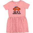 thumbnail image 3 of Inktastic Rehoboth Beach Delaware Cute Crab Girls Toddler Dress, 3 of 5