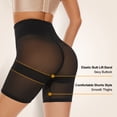 thumbnail image 4 of Shapewear Tummy Control Shorts - High Waisted Body Shaper Underwear Thigh Slimmer Panties Waist Trainer Girdle Panty, 4 of 8