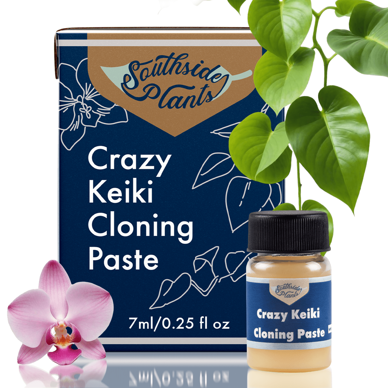Keiki Cloning Paste by Southside Plants - Miracle Growth for Orchids & Houseplants - Generate New Life with Cytokinin, Hormones & Vitamins - 0.25oz