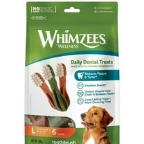 Whimzees Toothbrush Large 150mm (6Pk) Case of 6