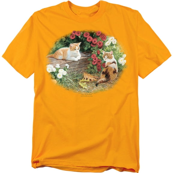 Wildlife T-Shirt Kittens And Mums Unisex Graphic Tee For Men & Women
