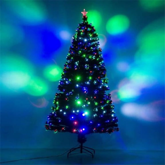 OnlineGymShop CB16373 7 ft. Christmas Tree with Lights