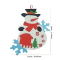 thumbnail image 2 of White Non-Woven Christmas Tree Creative Small Tree Decorative Pendant 1Pc For Holiday Home Decor Festive Ornament For Wall And Window Made Of Non-Woven Material Durable And Lightweight Wei, 2 of 3