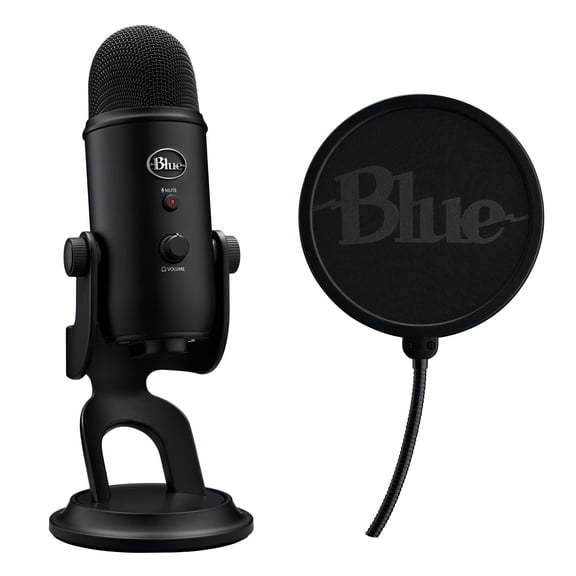 Restored Logitech for Creators Blue Yeti Game Streaming Ki - PC/Mac/PS4/PS5 (Refurbished)